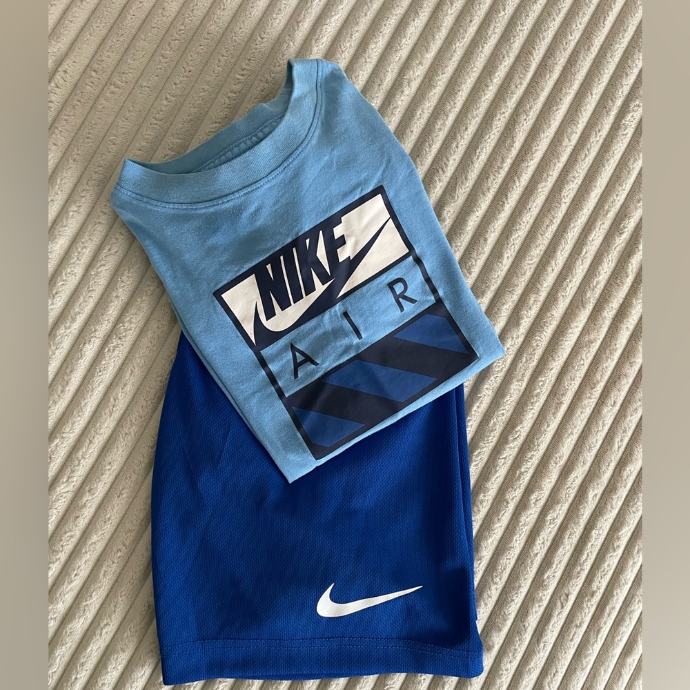 Nike Air Light Blue/ Royal Blue Set
